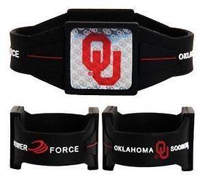 NEW Oklahoma Sooners Ionic Bracelet Balance 7.5 Power Force Hologram 