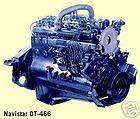 83 93 DT 466 Navistar 7.6 l Turbo Diesel engine