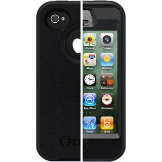   Defender Case & Holster for iPhone 4S/4   Black OEM Newest Version