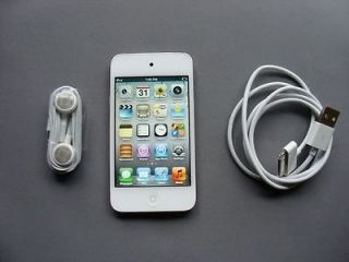 Apple iPod Touch 8GB 4th Gen Facetime Video  Wifi White N/R Fair 