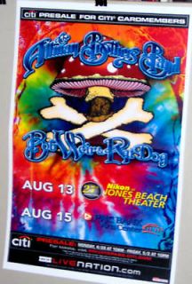 The ALLMAN BROTHERS Band BOB WEIR RAT DOG Show Poster