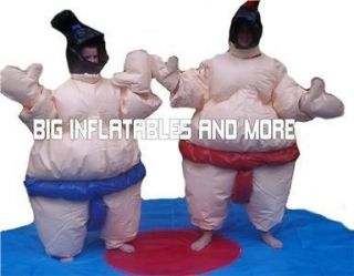YOUTH SIZE FOAM FILLED SUMO WRESTLING SUITS COMMERCIAL