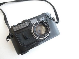 RARE Black Paint Canon 7 35mm Rangefinder w/50mm f/1.8 lens 