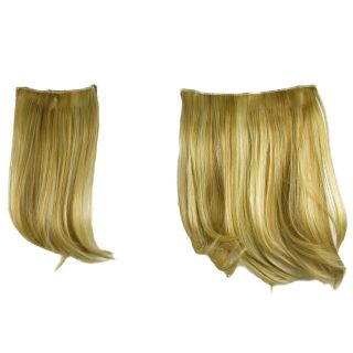 Ken Paves Hairdo 2 Two Piece Clip In Hair Extensions Ginger Blonde 16