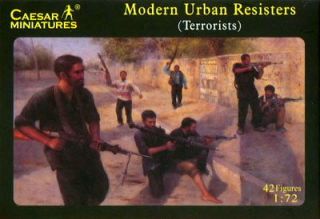 Caesar Miniatures 1/72 031 Modern Resisters Terrorist 