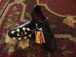 Joma Total Fit FG Kangaroo leather Soccer Shoes/Cleats Black US 9 9.5 