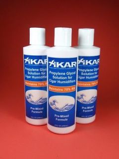 Xikar 3 Pack 8 oz Propylene Glycol PG Solution 814xi for 