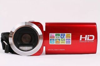  4X DIGITAL ZOOM 8MP Digital Video Camcorder Camera DV TFT LCD Red
