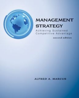   Competitive Advantage by Alfred A. Marcus 2009, Paperback