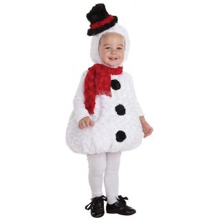   Snowman Toddler Child Santa Clauss Frosty Helper Christmas Costume
