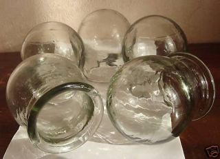 19C. ANTIQUE MEDICAL PAIR OF SUCTION CUPPING GLASSES