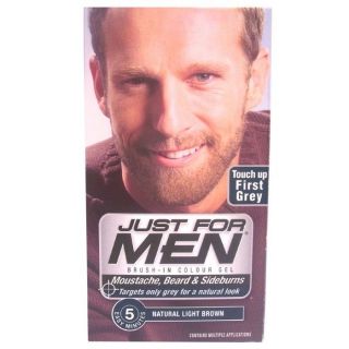 Just For Men Brush In Colour Beard Natural Light Brown M 25