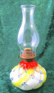 antique oil lamp globes in Antiques