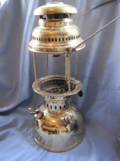 Vintage Kerosene Brass Lamp Sweden Optimus 300