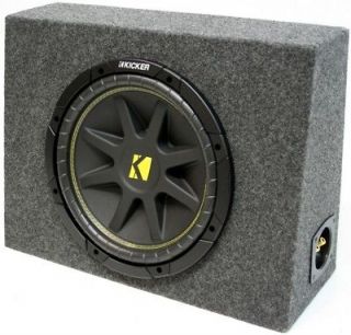 kicker subwoofer and box
