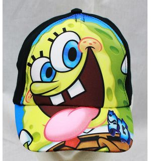 Licensed Spongebob Squarepants Kids Baseball Cap Hat   SMILE