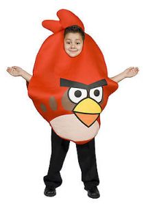 Kids Child Unisex Boys & Girls Red Angry Bird Halloween Costume SIze 5 