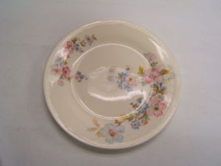 Edwin Knowles Semi Vitreous China floral plate Vintage