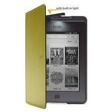 Genuine  Kindle Lighted Leather Case / Cover   Olive Green 