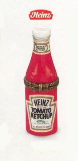 Heinz Ketchup Bottle PHB Porcelain Hinged Box by Midwest of Cannon 