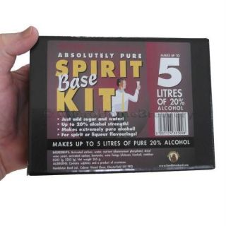Alcotec Pure Spirit Kit 5L 20% High Alcohol Base Home Brew No Still 