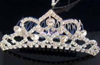 Wholesale6pcs Noble Prom/Bridal Rhinestone TIARA Crowns