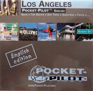 NEW 2006~MAP OF LOS ANGELES, CA~PocketPilot Map  Waterproof w/Top 