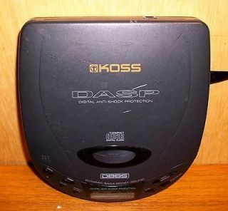 Koss CDP 600 DASP Car Portable CD Walkman