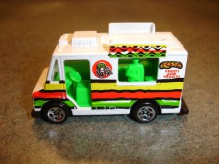RARE Nr MINT 1983 Collectible Diecast Hot Wheels Toy Food Truck Rasta 