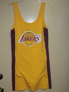 NBA Los Angeles Lakers Purple & Gold ( Tank Dress )