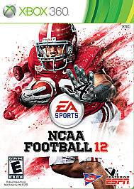 NCAA Football 12 2012 (Xbox 360, 2011) Brand New Sealed