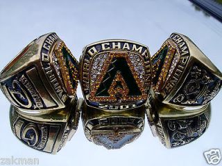 2001 Arizona Diamondbacks World Series Championship Ring 18k Gold