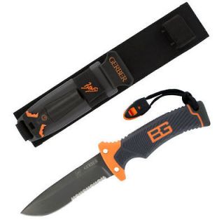   Bear Grylls Ultimate Camping Tool Survival Hunting Folding Knife 126 a