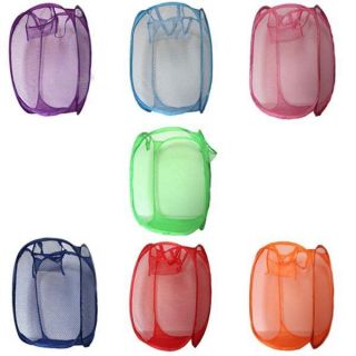   Washing Hamper Storage Foldable Laundry Basket Pop Up Bag Bin Supplies