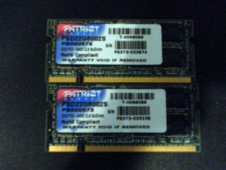 memory ram ddr2 4gb