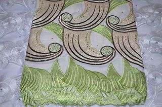 Beautiful SWISS VOILE LACE AFRICAN LACE 5 YARDS