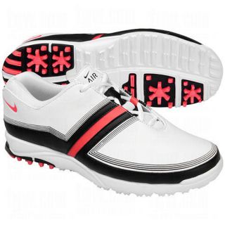 NEW in Box   Womens Nike Air Brassie Golf Shoes   White/Black/Pink 9.5 
