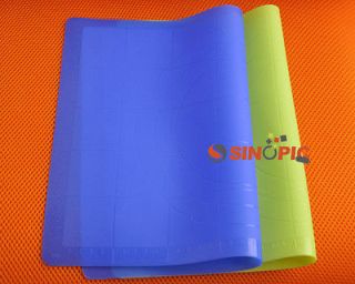 Soft LARGE SILICONE ROLLING MAT FOR FONDANT/SUGARCRAFT/ICING/PASTRY 