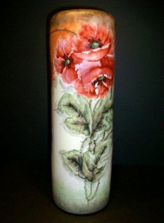 TK THUN LEONARD Austria Tall 14 Antique Porcelain Vase