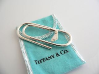Tiffany & Co Silver Golf Club Money Clip Holder Rare