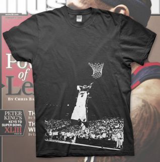 LEBRON JAMES   High Quality Cotton T Shirt NBA MIAMI HEAT Slam Dunk 06 