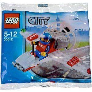 City   LEGO Exclusive Mini Figure Set # 30012 Mini Airplane Bagged by 
