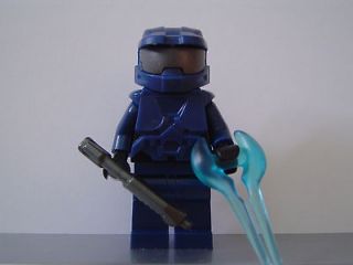 Lego HALO Dark Blue SPARTAN MASTER CHIEF Minifig NEW