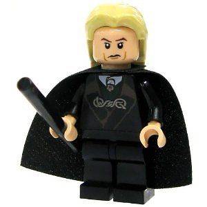 Lego Harry Potter Lucius Malfoy Mini Figure with wand
