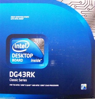 Intel DG43RK LGA775 mATX New Retail Box W/Accessories
