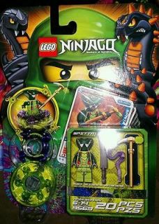 Lego Ninjago SPITTA (green snake evil ninja) Spinner set #9569 Ships 