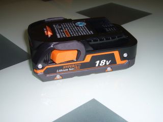   18v Ridgid X4 R840085 Hyper Lithium Battery upgrade of 18 volt R840084
