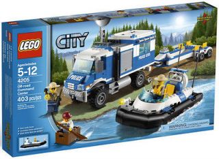 LEGO City 4205 Police Off Road Command Centre Figure Toy NEW Sealed