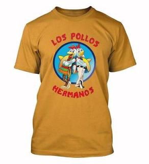 Los Pollos Hermanos chicken brothers T shirt Breaking Bad tee shirts 