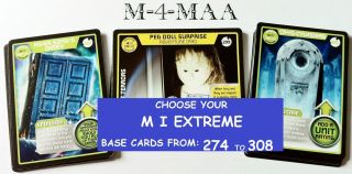 Choose FREE P&P Doctor Who Monster Invasion EXTREME BASE Card 274 TO 